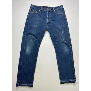 VINTAGE Levi's 505 Regular Denim Jeans Men Size 34 X 29 Blue Tag Size 36 x 30
